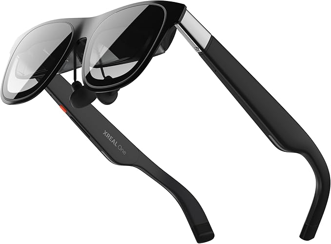 Sunglasses - XREAL One AR Glasses with X1 Chip Native 3 DoF 147 50°FOV 120Hz HD Display Expertly Tuned Audio Video Display Glasses for iPhone 16-15 Steam Deck ROG Mac PC Android iOS | Geeky Human Sunglasses - XREAL One AR Glasses with X1 Chip Native 3 DoF 147 50°FOV 120Hz HD Display Expertly Tuned Audio Video Display Glasses for iPhone 16-15 Steam Deck ROG Mac PC Android iOS