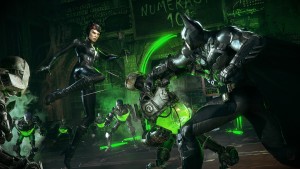 Batman Arkham Knight Catwoman battles Batman