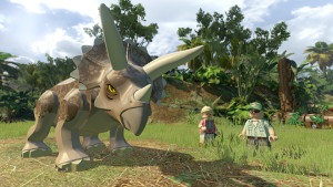 LEGO Jurassic World level 2 Triceratops