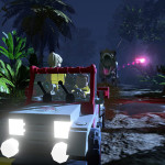 LEGO Jurassic World Jeep escape