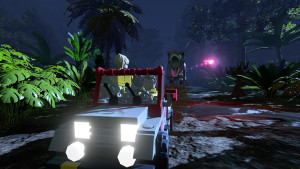 LEGO Jurassic World Jeep escape