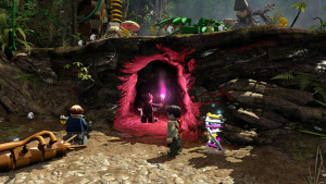 LEGO Jurassic World cave