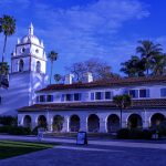 CSUCI Bell Tower Hall Channel Islands recolored