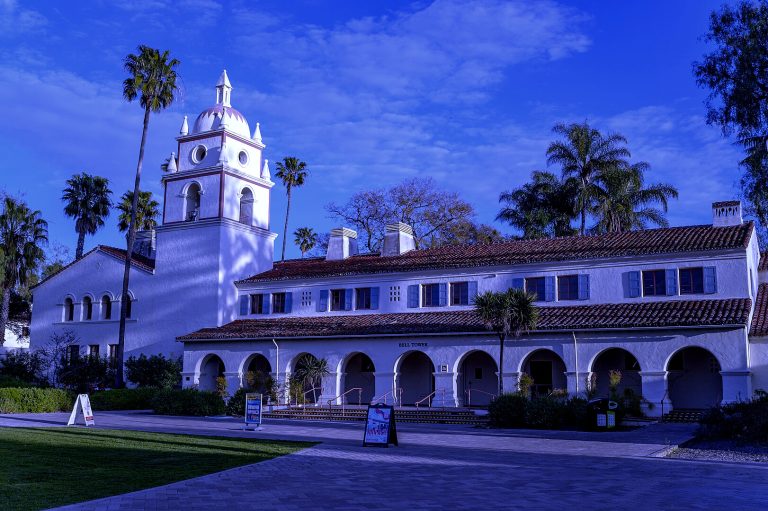 CSUCI Bell Tower Hall Channel Islands recolored