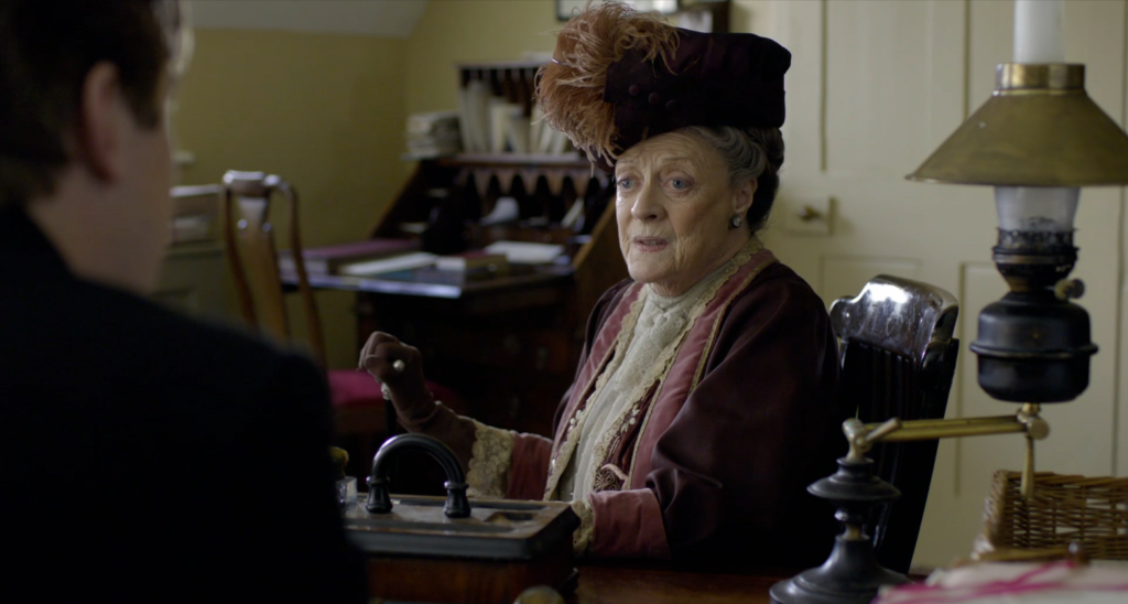 Maggie Smith Downton Abbey Season 1 Ep 4