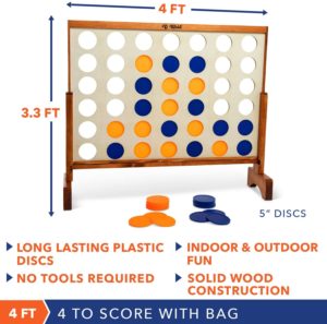 Four Connect Game Set Giant Size