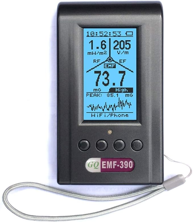 Ghost Hunting Device - EMF MeterAdvanced GQ EMF-390 Multi-Field Electromagnetic Radiation - Paranormal Research Meter | Geeky Human