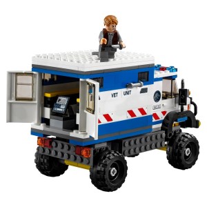 LEGO Jurassic Park Jurassic World Raptor Escape Set Vet Unit Jeep