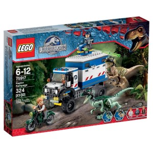 LEGO Jurassic Park Jurassic World Raptor Escape Set box