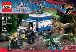 LEGO Jurassic Park Jurassic World Raptor Escape Set box2