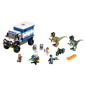 LEGO Jurassic Park Jurassic World Raptor Escape Set toys