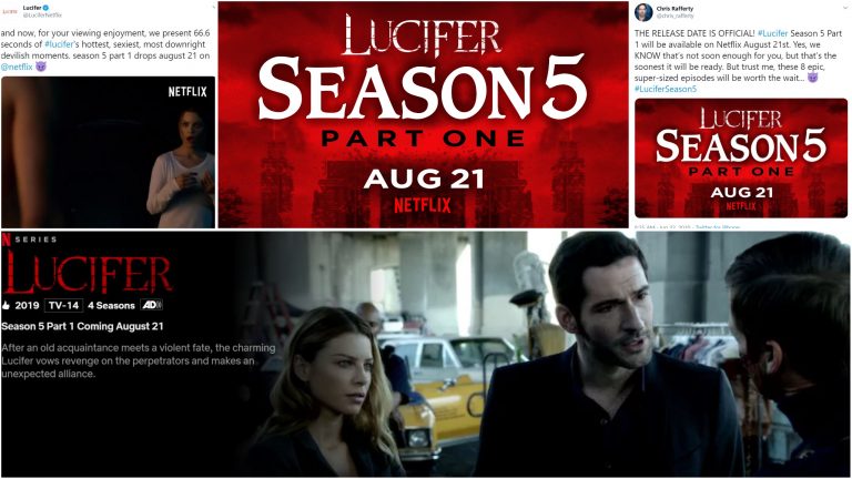 Lucifer Season 5 Part 1 on Netflix