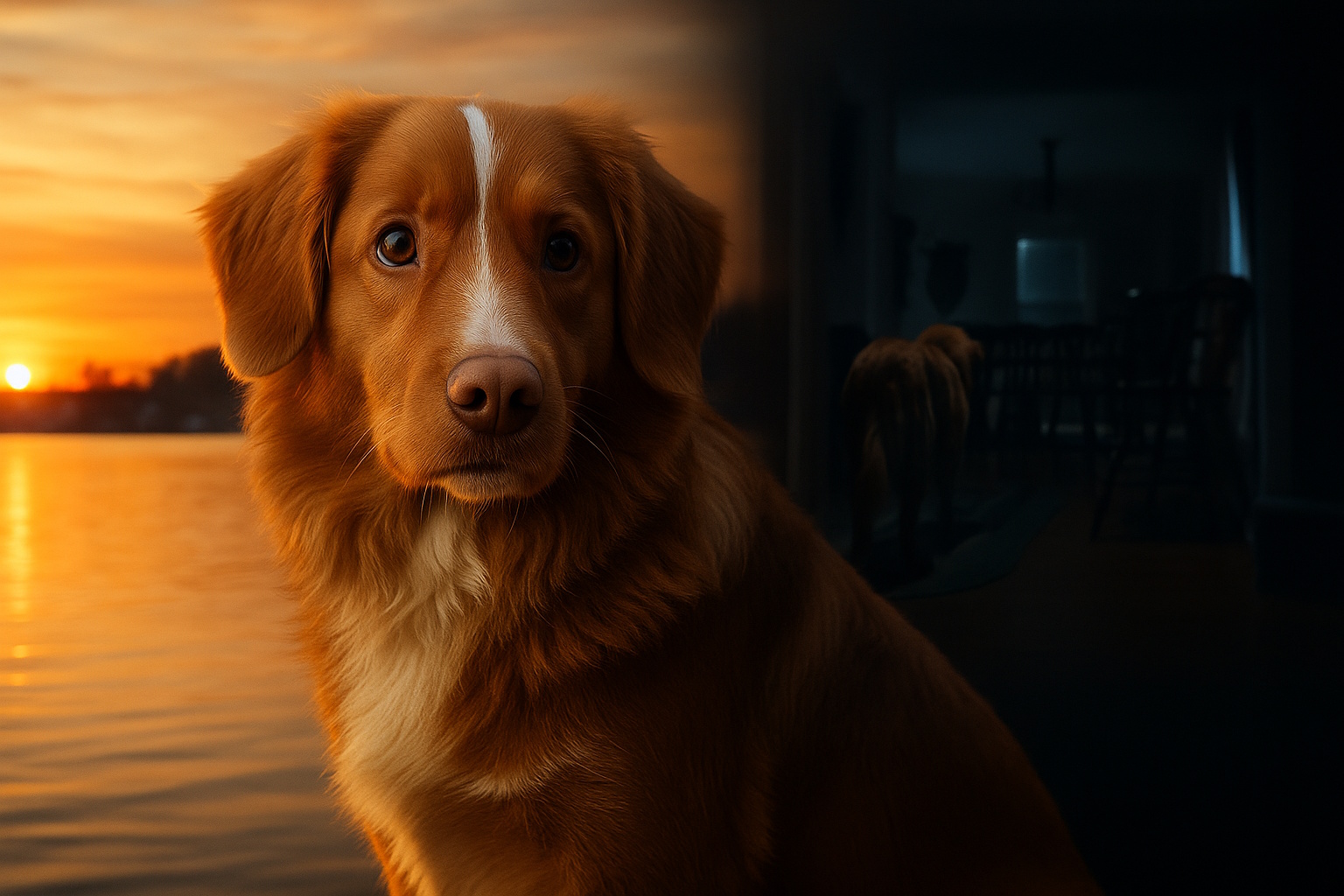 Movie - Horror - Good Boy trailer 2025 - Nova Scotia Duck Tolling Retriever scene compilation