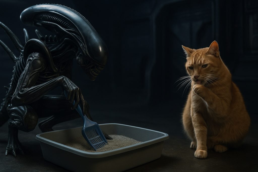 Sci-Fi cats - Jonesy - Jones Alien | Geeky Human Sci-Fi cats - Jonesy - Jones (Alien)