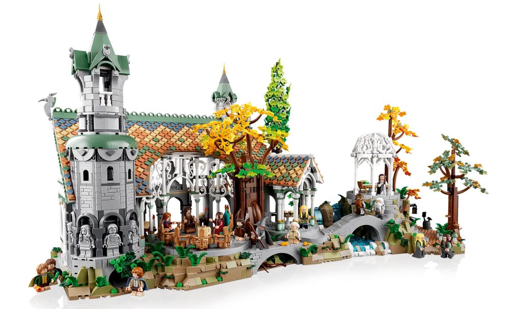 THE LORD OF THE RINGS: RIVENDELL. Journey into Middle-earth™ with a LEGO® THE LORD OF THE RINGS: RIVENDELL™ building set that includes iconic details and characters from the movies.