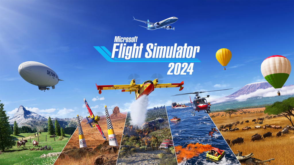 Microsoft Flight Simulator 2024 (Cloud, PC, and Xbox Series X|S)